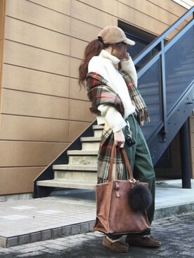 Atsukoさん（レディース・152cm）の秋コーディネート