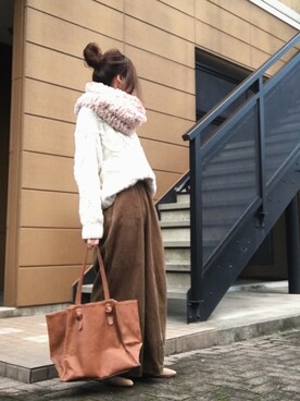 Atsukoさん(レディース・152cm)の冬コーディネート