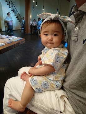 ヘアアクセサリーを使った 夏の日の16 甚平 浴衣で夏祭り の人気ファッションコーディネート Wear