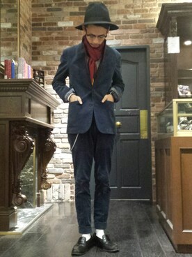 窪田 孝之さん（メンズ・170cm）の秋コーディネート