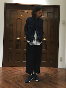 「A.P.C.（アーペーセー）のアイテム（ジャケット/アウター）」を使った、窪田 孝之さん（メンズ・170cm）の冬コーディネート