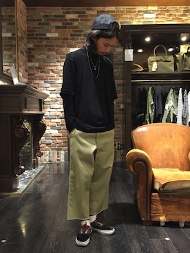 窪田 孝之さん(メンズ・170cm)の春コーディネート