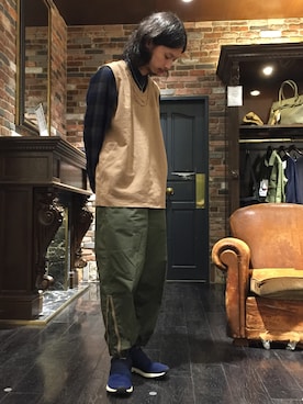 窪田 孝之さん(メンズ・170cm)の春コーディネート
