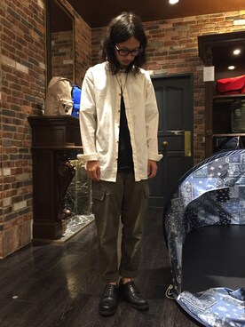 「FRANK LEDER」｜窪田 孝之さん（メンズ・170cm）の秋コーディネート