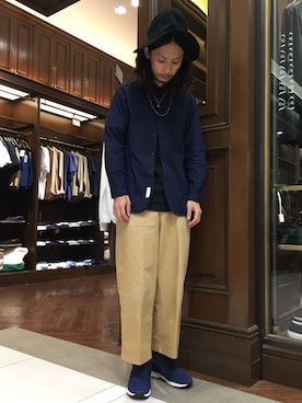 窪田 孝之さん(メンズ・170cm)の秋コーディネート