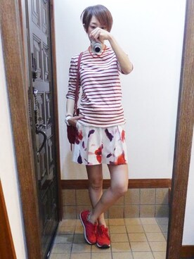 もこさん（レディース・165cm）の夏コーディネート