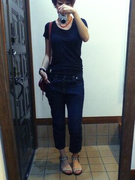 もこさん（レディース・165cm）の夏コーディネート