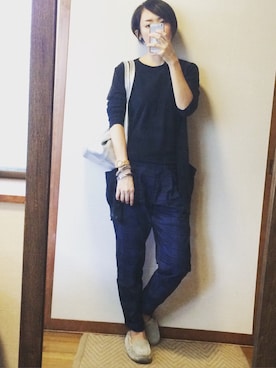 もこさん（レディース・165cm）の秋コーディネート