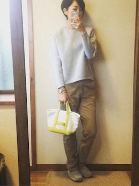 もこさん（レディース・165cm）の秋コーディネート