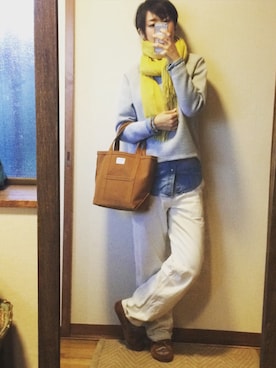 もこさん（レディース・165cm）の秋コーディネート