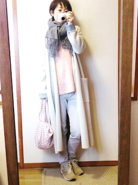 もこさん（レディース・165cm）の冬コーディネート