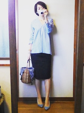 もこさん（レディース・165cm）の春コーディネート
