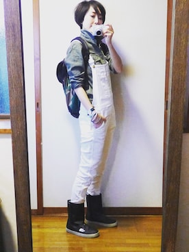 もこさん（レディース・165cm）の春コーディネート