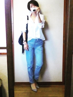 もこさん（レディース・165cm）の春コーディネート