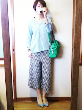 もこさん（レディース・165cm）の夏コーディネート