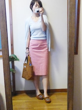 もこさん（レディース・165cm）の夏コーディネート