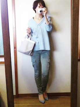 もこさん（レディース・165cm）の夏コーディネート