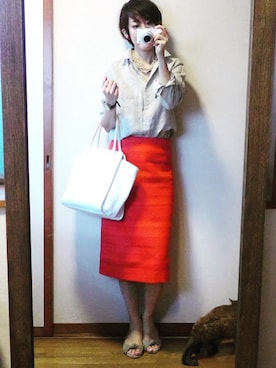 もこさん（レディース・165cm）の夏コーディネート