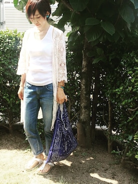 もこさん（レディース・165cm）の夏コーディネート