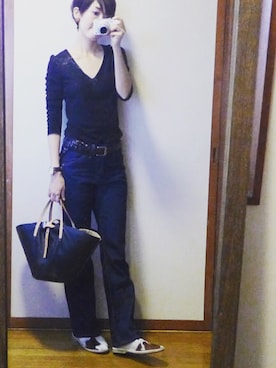 もこさん（レディース・165cm）の秋コーディネート