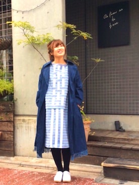 「AS as know as（エーエス アズノウアズ）のアイテム（ワンピース/ドレス）」を使った、29qさん（レディース・158cm）の冬コーディネート