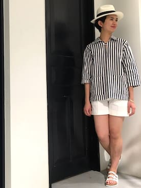 「LE JUN（ルジュン）のアイテム」を使った、MOMOKOさん（レディース・165cm）の春コーディネート