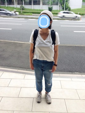 ここまるさん(レディース・154cm)の夏コーディネート