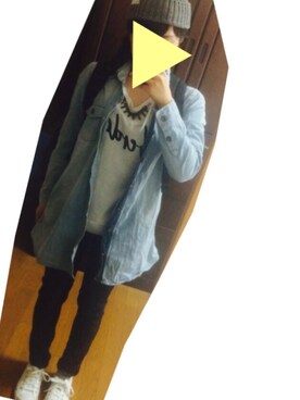 「grn（ジーアールエヌ）のアイテム（ワンピース/ドレス）」を使った、もぐこ⍤⃝さん（レディース・157cm）の秋コーディネート