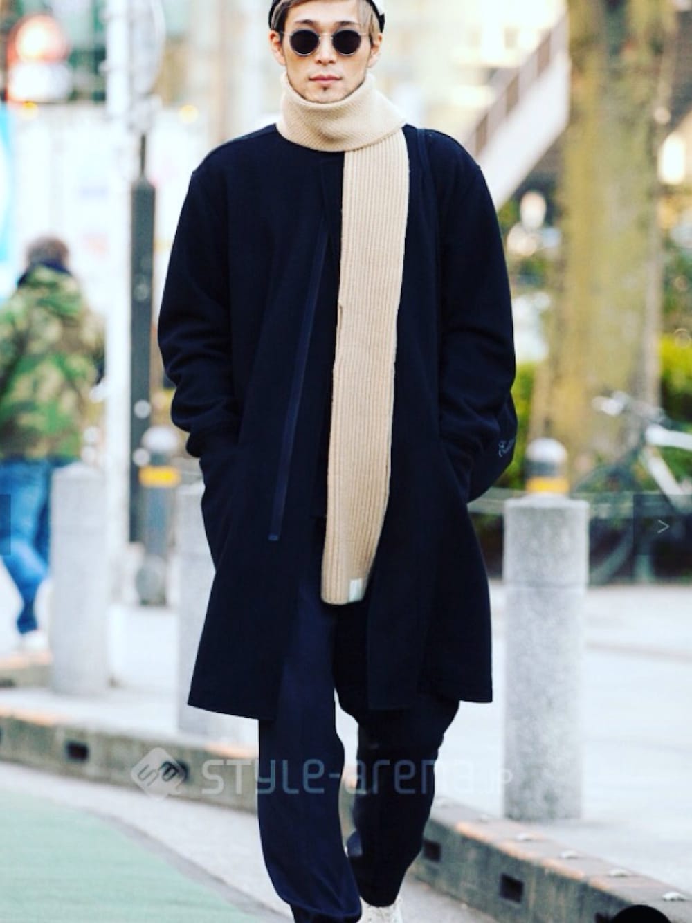 N.HOOLYWOODのステンカラーコートを使った人気ファッション
