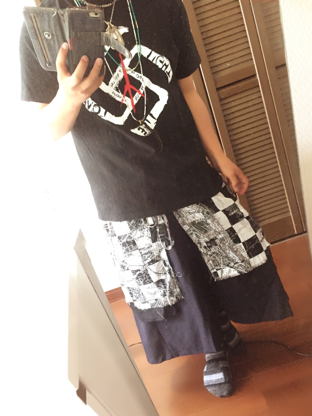 KIDILLのアイテムを使った「袴パンツ」の人気ファッション