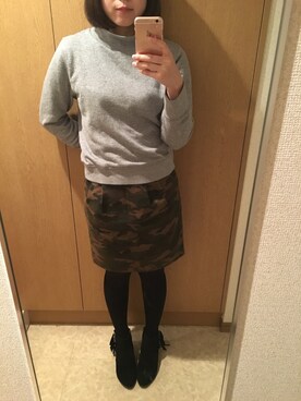 さちんさん（レディース・159cm）の冬コーディネート