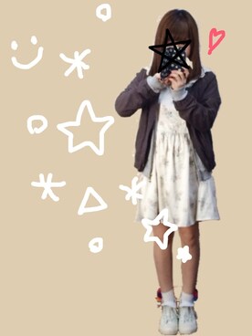 「春ワンピ」｜「アイテム（その他）」を使った、まめさん（レディース・151cm）の春コーディネート