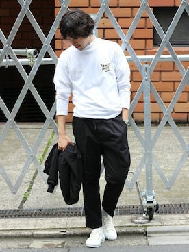 「JOURNAL STANDARD（ジャーナルスタンダード）のアイテム（ブルゾン）」を使った、SHIGEさん（メンズ・178cm）の夏コーディネート