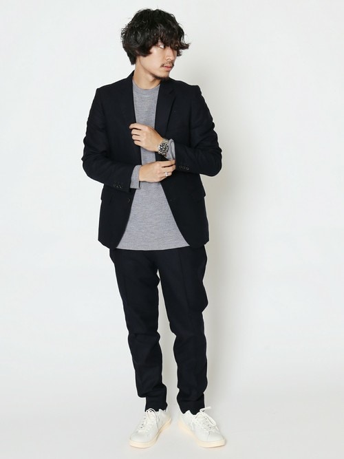 SHIGE（JOURNAL STANDARD 横浜店）｜JOURNAL STANDARDのテーラードジャケットを使ったコーディネート WEAR