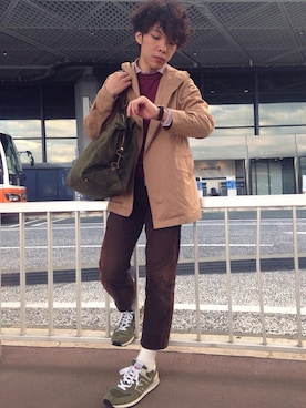 「Daniel Wellington（ダニエルウェリントン）のアイテム（その他）」を使った、Ryuさん（メンズ・168cm）の秋コーディネート