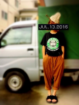 「フラペチーノ」｜アクロン🚛🎶さん（レディース・163cm）の夏コーディネート