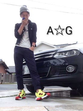 A☆Gさん(メンズ・176cm)の春コーディネート