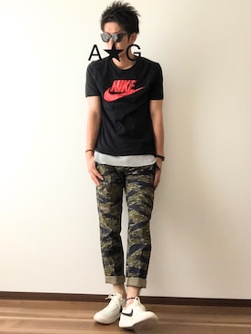 A☆Gさん（メンズ・176cm）の夏コーディネート