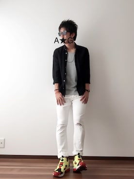 A☆Gさん（メンズ・176cm）の夏コーディネート