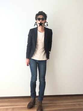 A☆Gさん（メンズ・176cm）の秋コーディネート