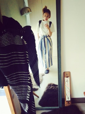 「If&n（イフアンドエヌ）のアイテム」を使った、viidorさん（レディース・161cm）の春コーディネート