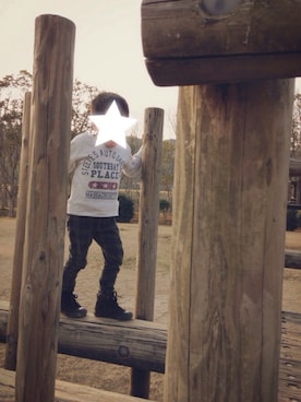 Aaaa.☆さん（キッズ・100cm）の春コーディネート