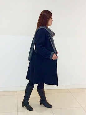 「UNTITLED（アンタイトル）のアイテム（その他アウター）」を使った、UNTITLEDさん（レディース・169cm）の秋コーディネート