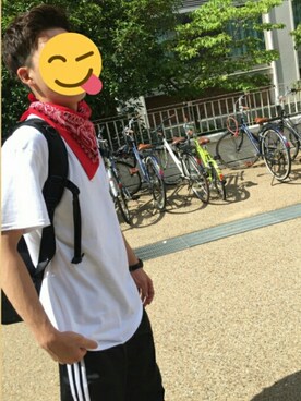 「アイテム（財布/小物）」を使った、けーたさん（メンズ・178cm・10代）の夏コーディネート
