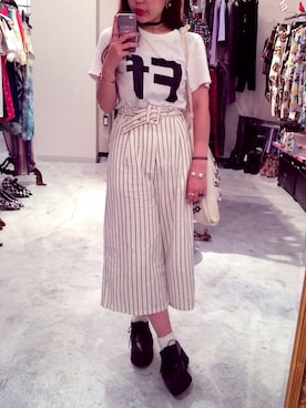 rihoさん（レディース・153cm）の夏コーディネート