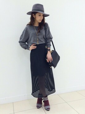 TOMOEさん(レディース・157cm)の秋コーディネート