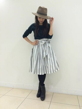 TOMOEさん(レディース・157cm)の冬コーディネート