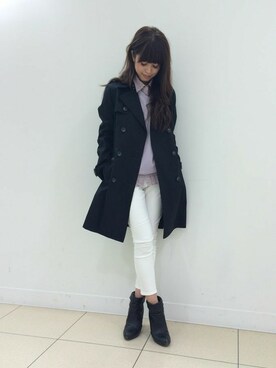 TOMOEさん(レディース・157cm)の冬コーディネート