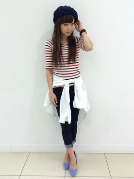 TOMOEさん(レディース・157cm)の冬コーディネート