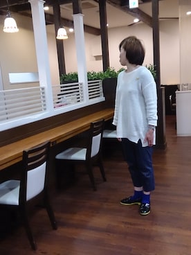 「ANOTHER BRANCH（アナザーブランチ）のアイテム（パンツ）」を使った、ちら(о´∀`о)さん（レディース・161cm）の冬コーディネート